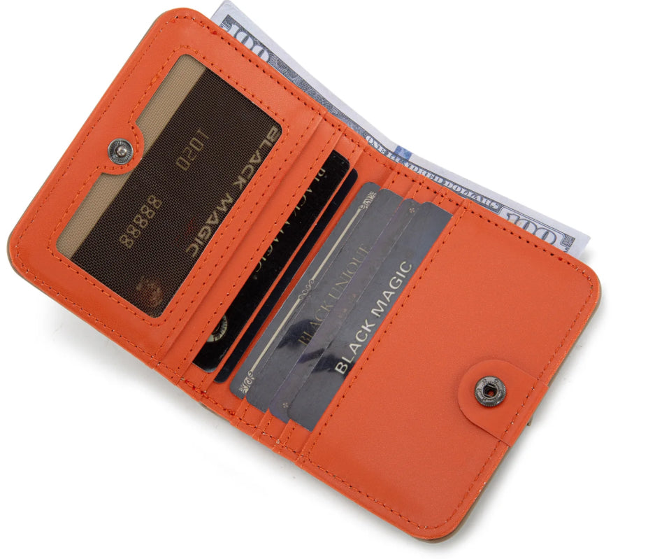 pink wrangler bi-fold wallet/card holder