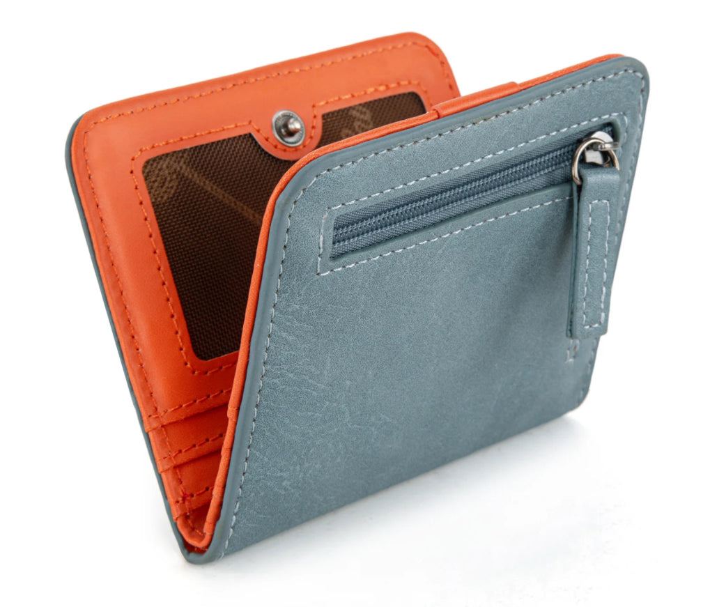 jean wrangler bi-fold wallet/card holder