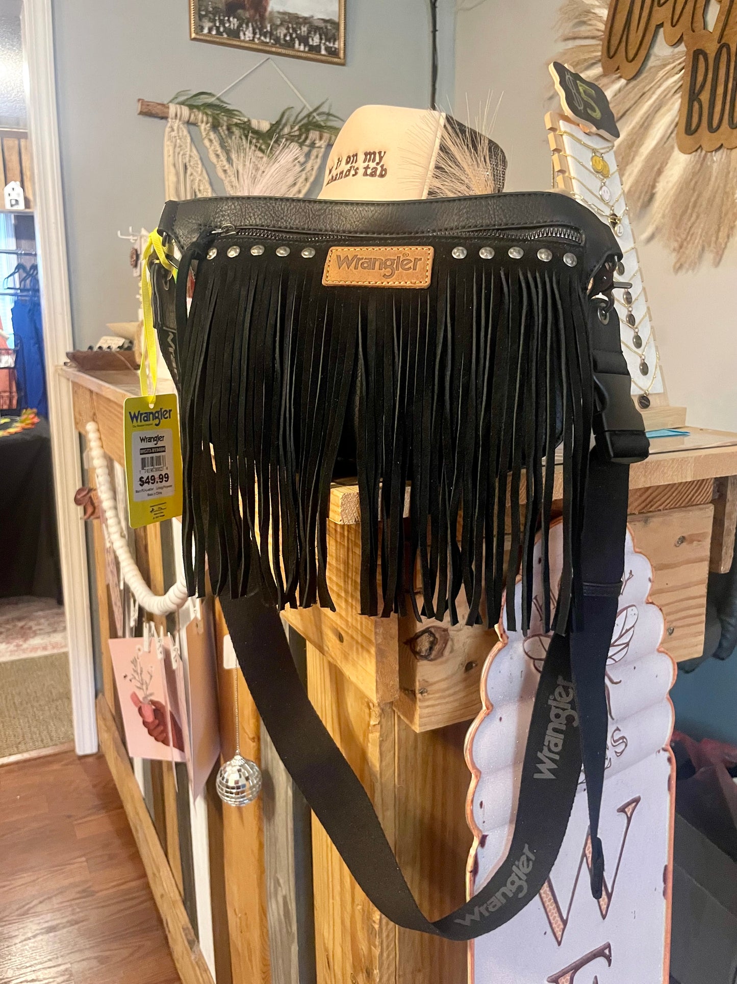 Fringe Sling Bag