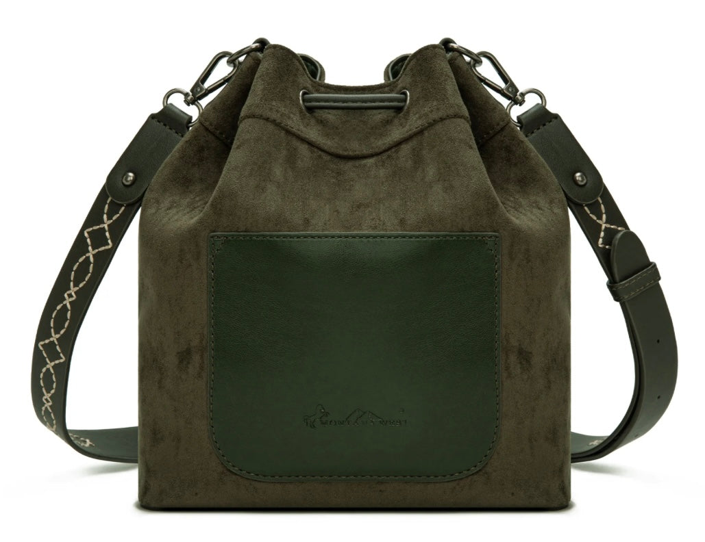 boot stitch fringe crossbody