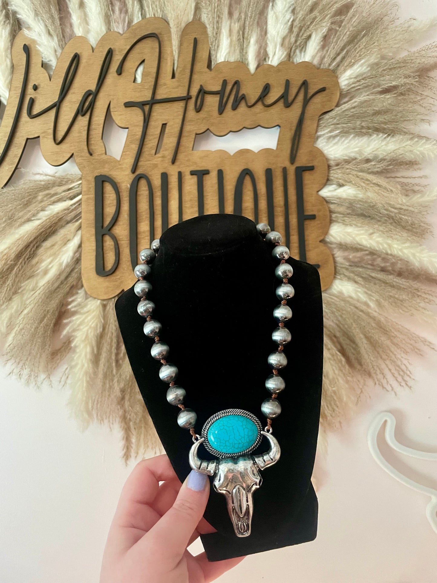 turquoise + skulls