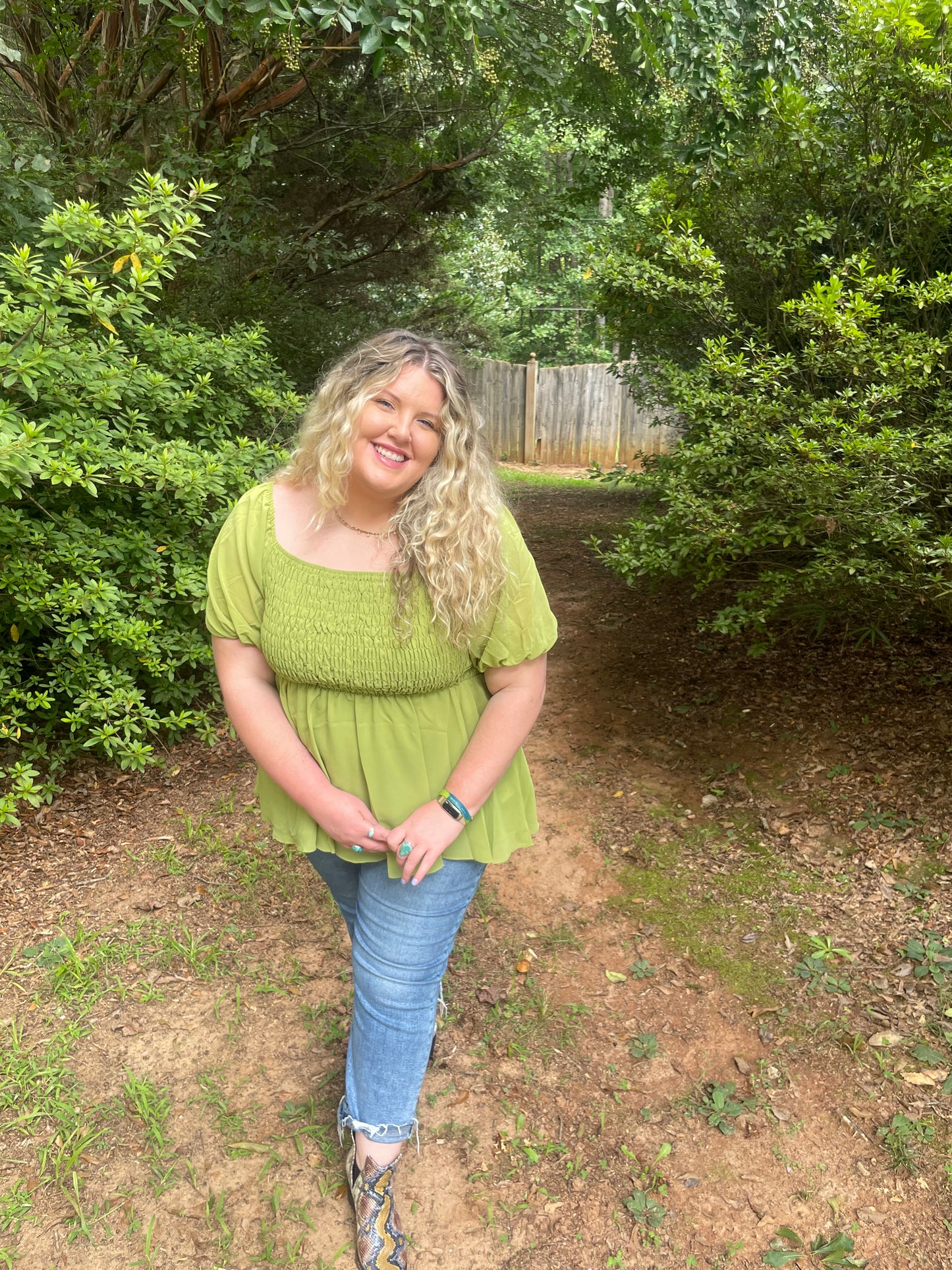 good in green top