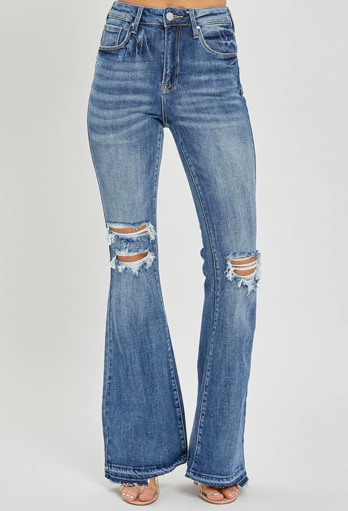 Risen Flare Plus Jeans