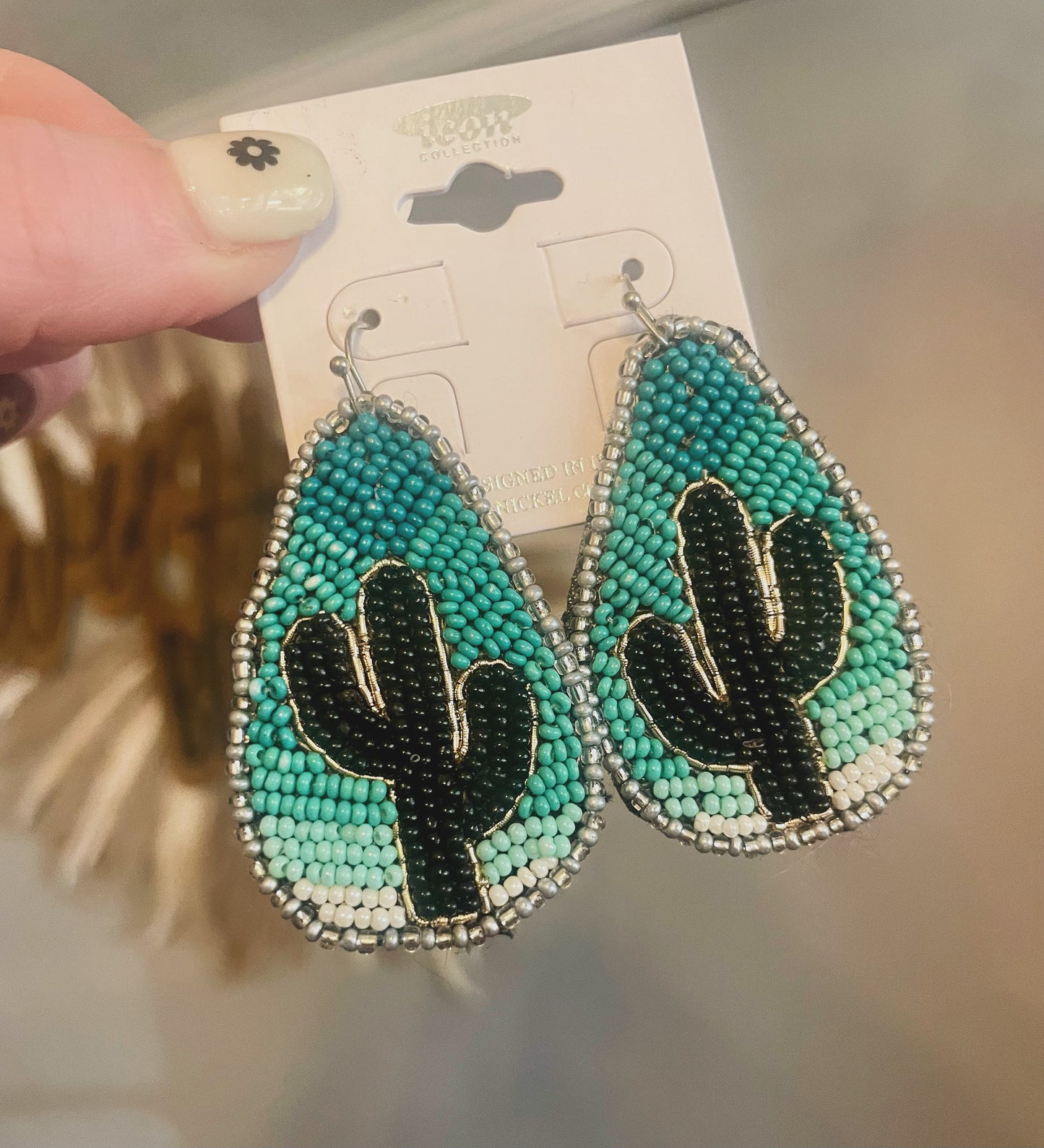 Cactus Earrings