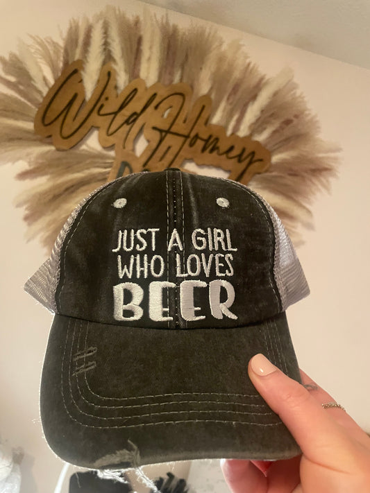 Beer Baseball Cap