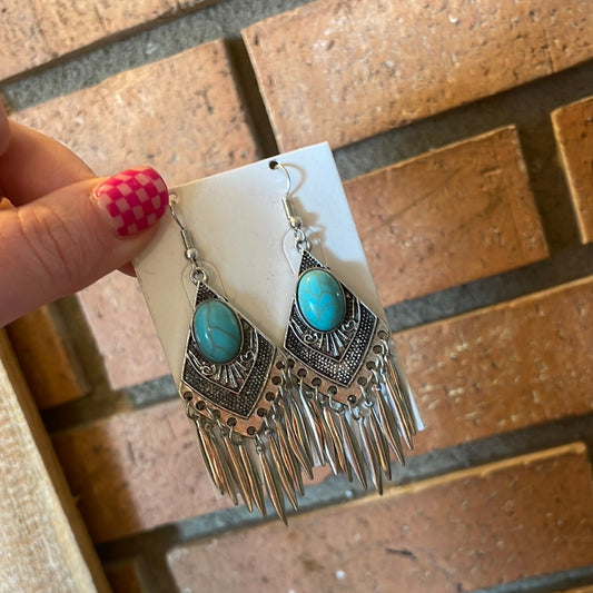 Fringin Turquoise