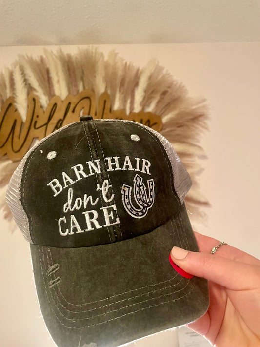 Barn Hair Baseball Cap