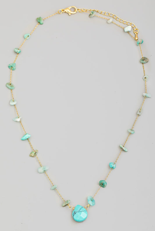 Turquoise Stone Nexklace