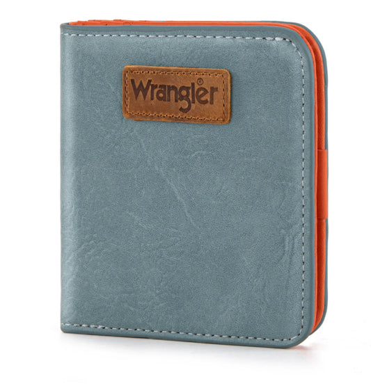 jean wrangler bi-fold wallet/card holder