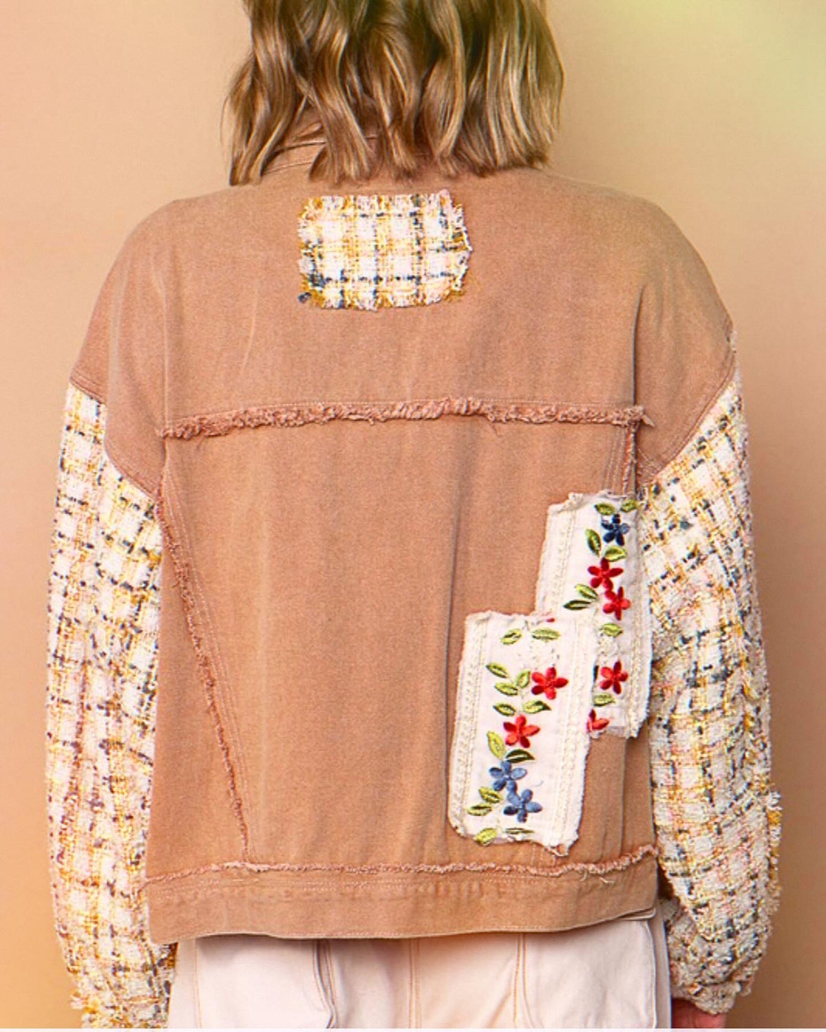 Patch Collection Jacket Patch Jacket – Wild Honey Boutique
