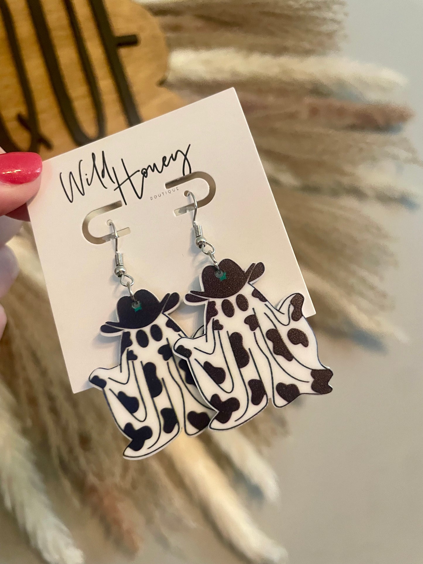 cowghoul earrings