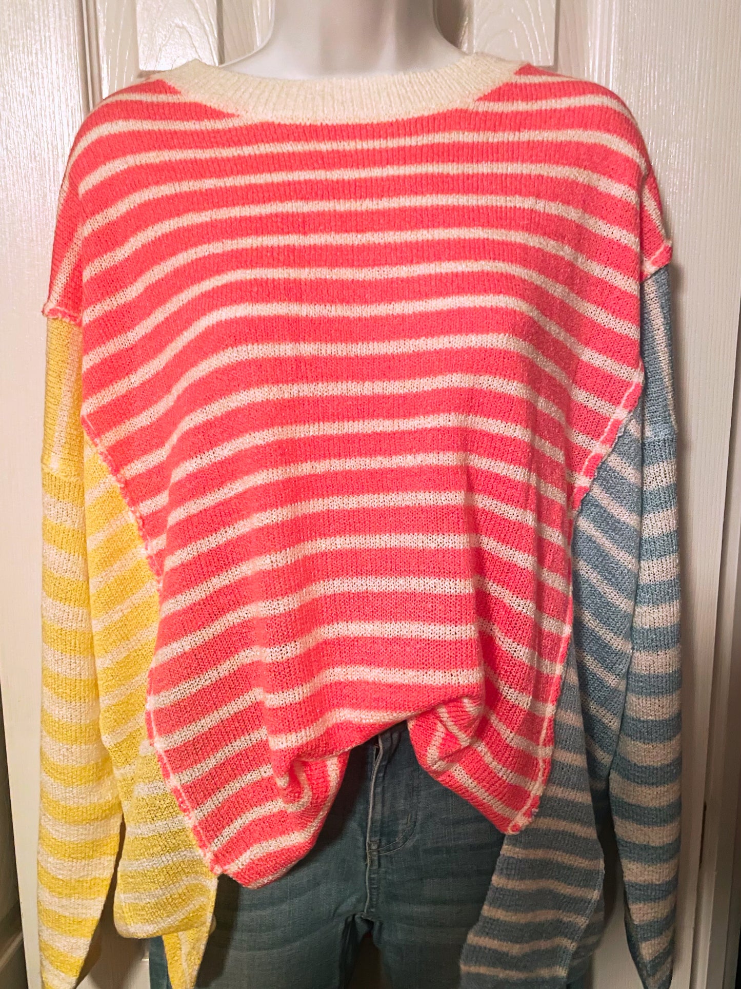 bright + comfy sweater