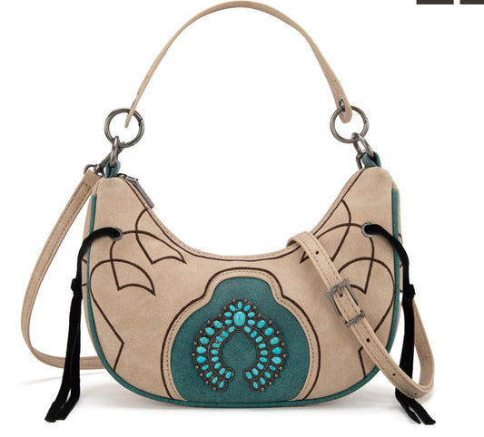 concho crescent crossbody