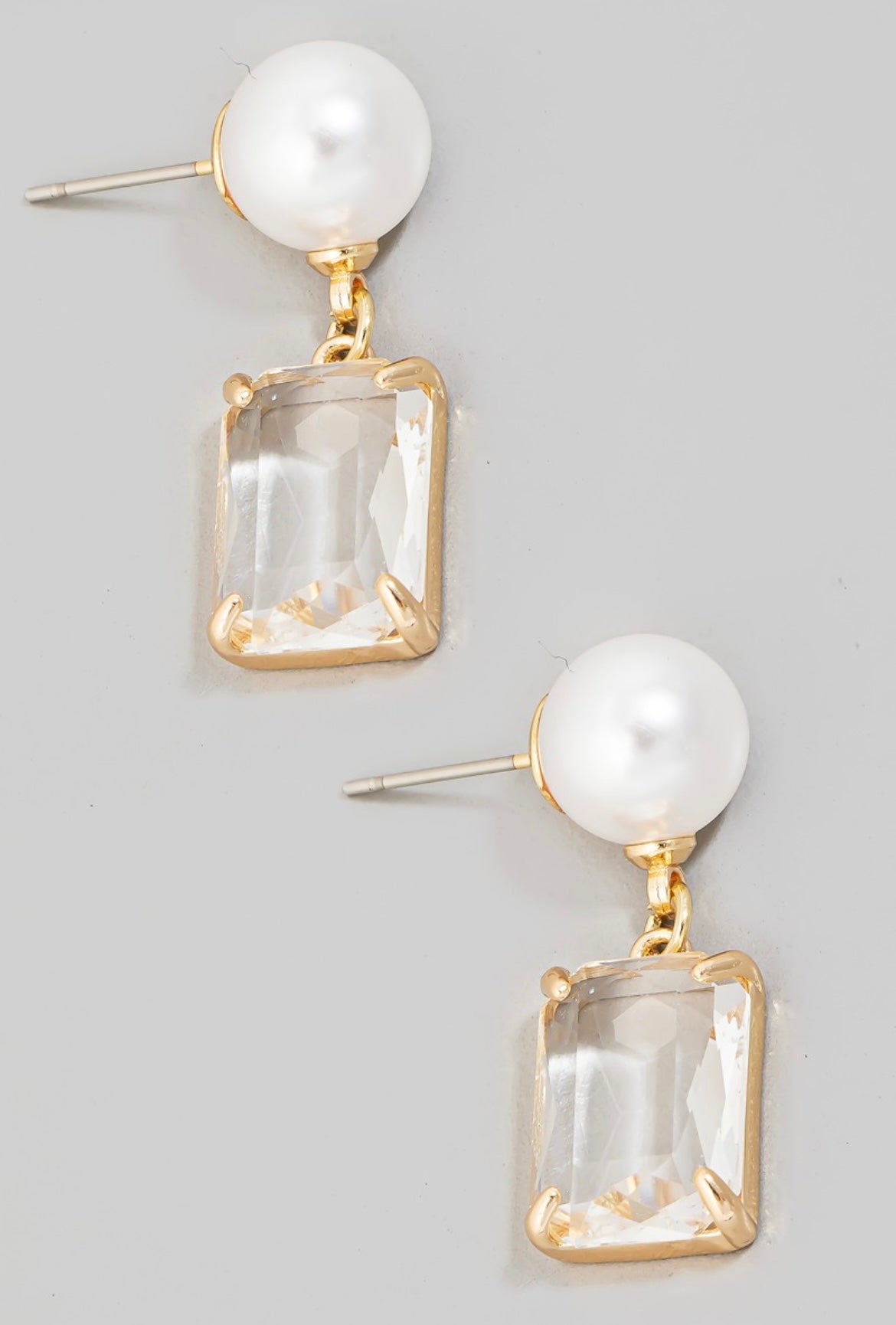 Glass Pearl Dangles