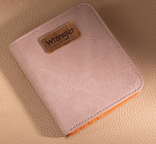 pink wrangler bi-fold wallet/card holder