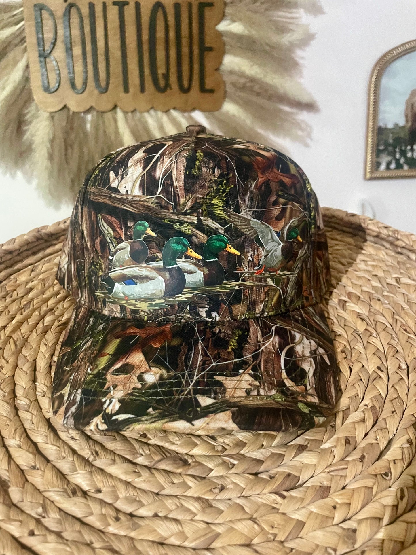 camo ducks hat