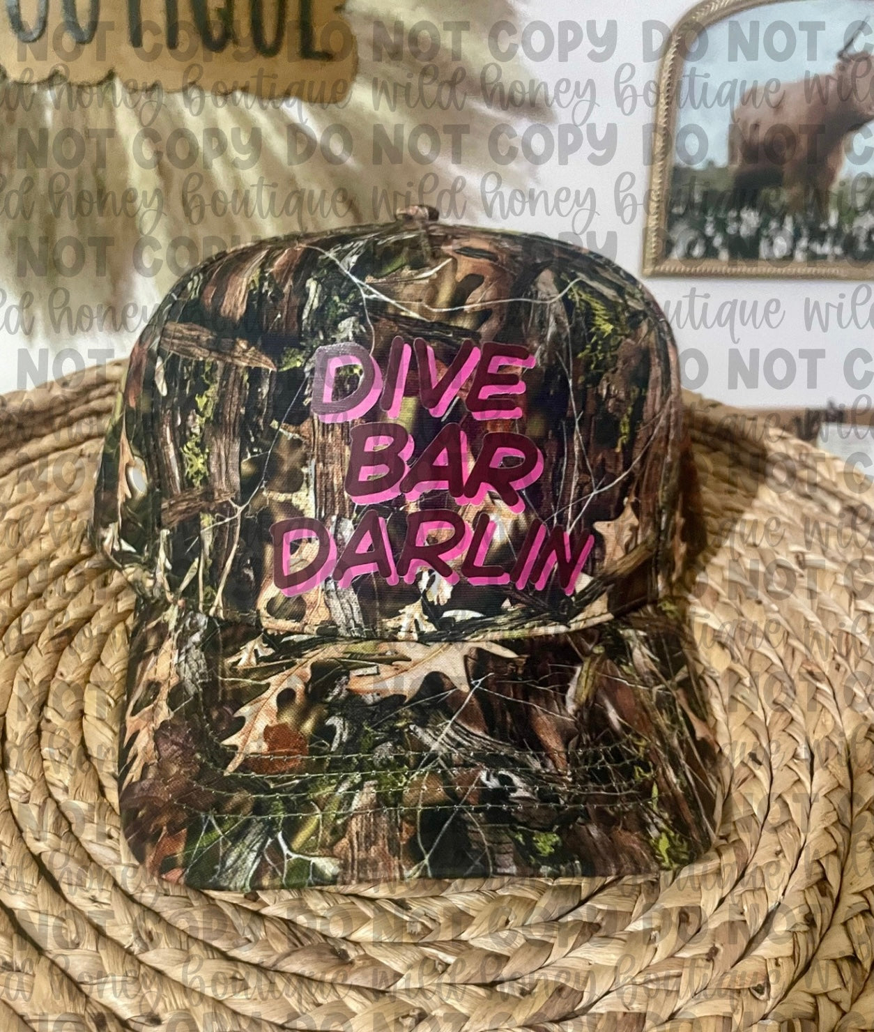 WHB original dive bar darlin hat