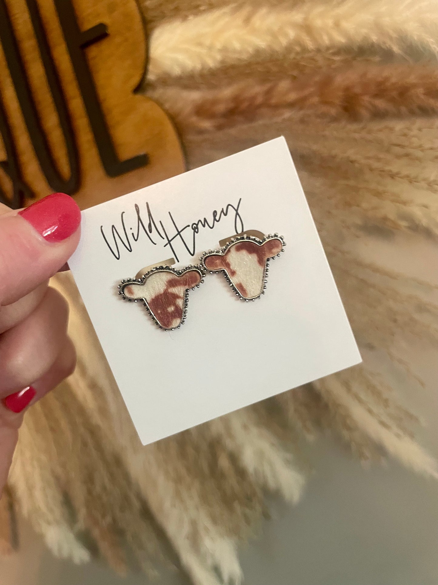 cow earrings