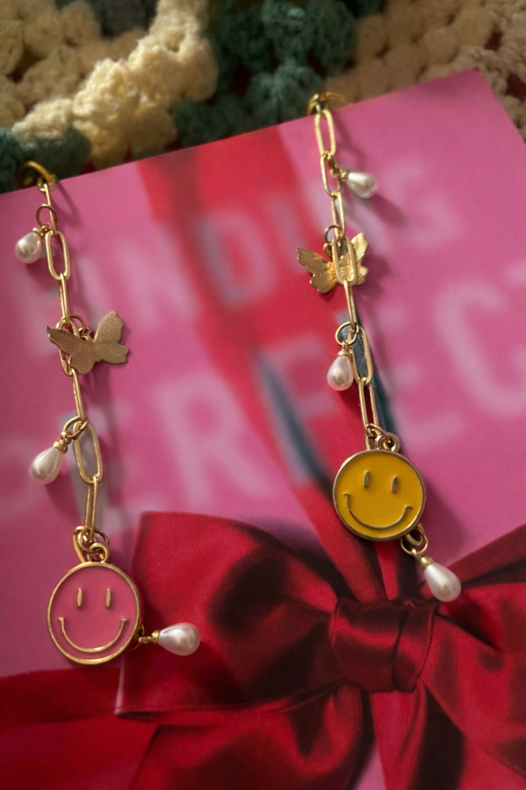 bookmarks with cute chains
