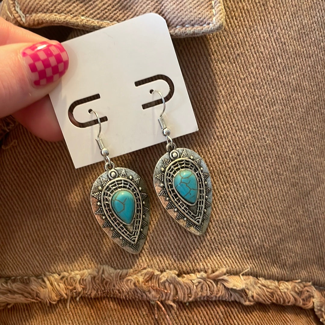 silver turquoise