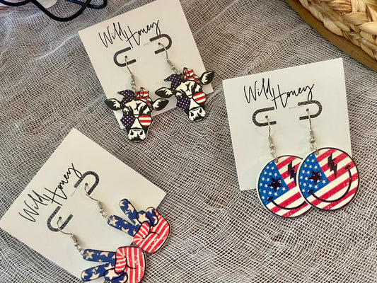 ‘Merica Earrings