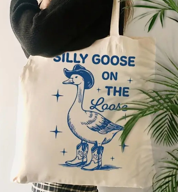 silly goose tote