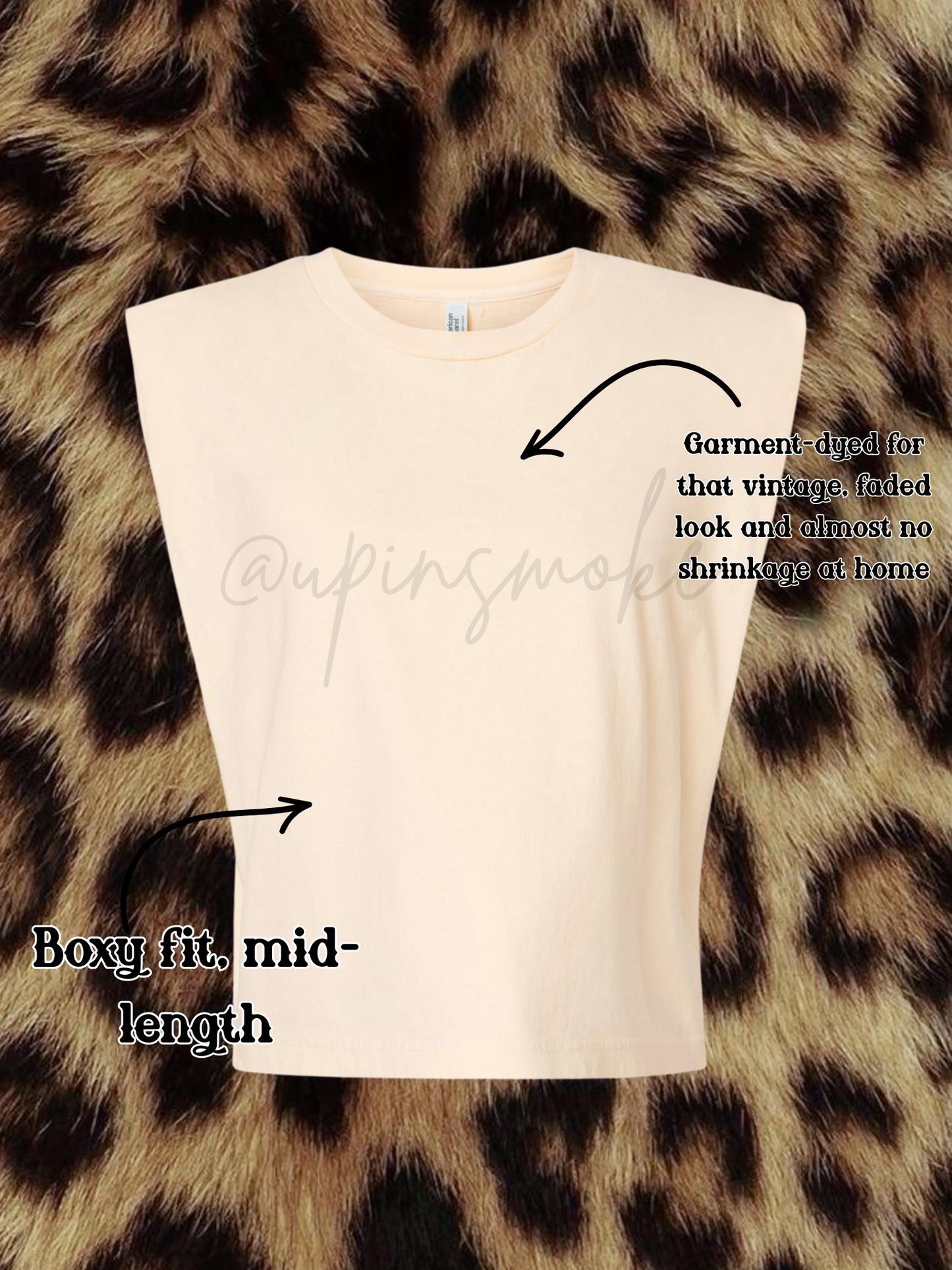 Sonoran Conchos Muscle Tee Cream