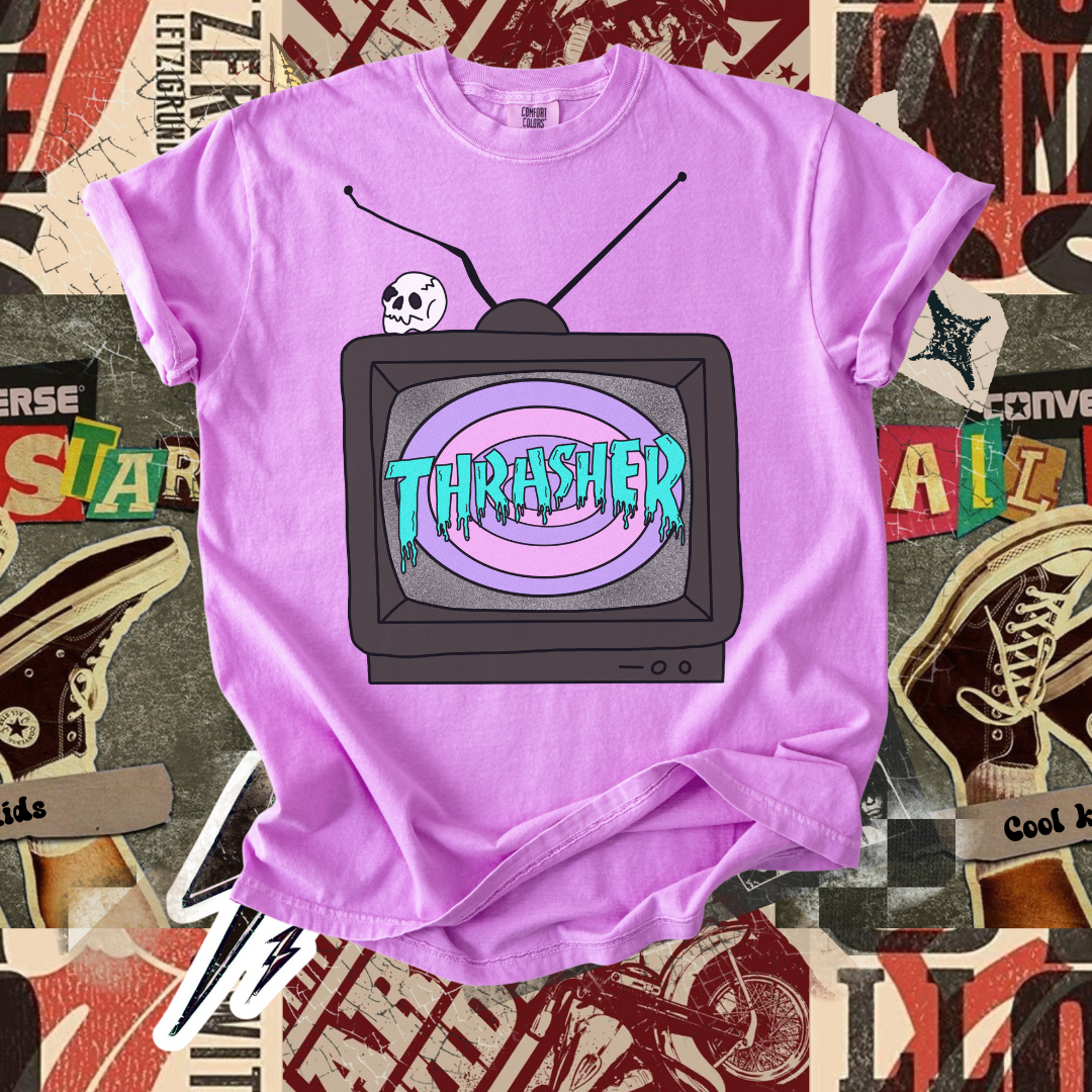 Thrasher Tv tee