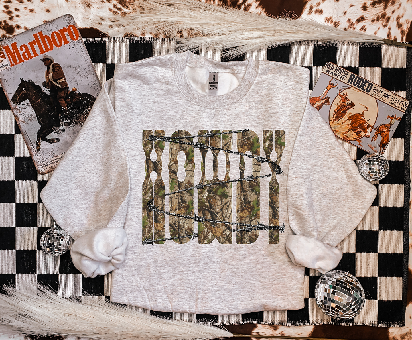 Camo Howdy Crew