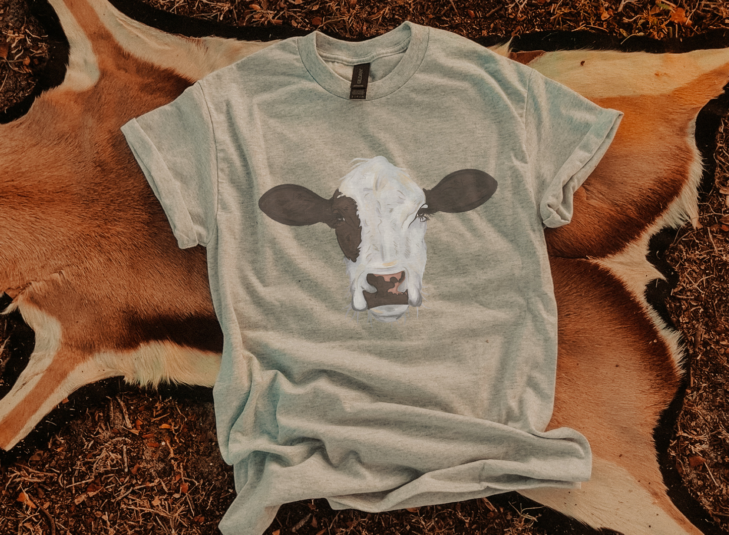 Western cow tee