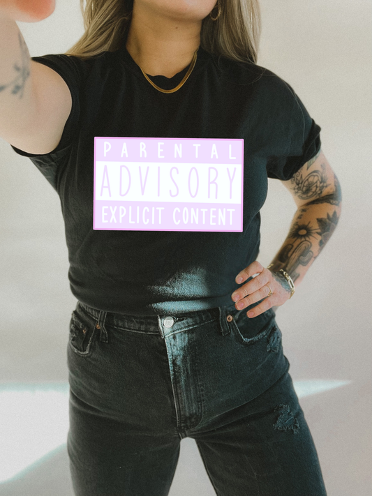 Parental Advisory tee
