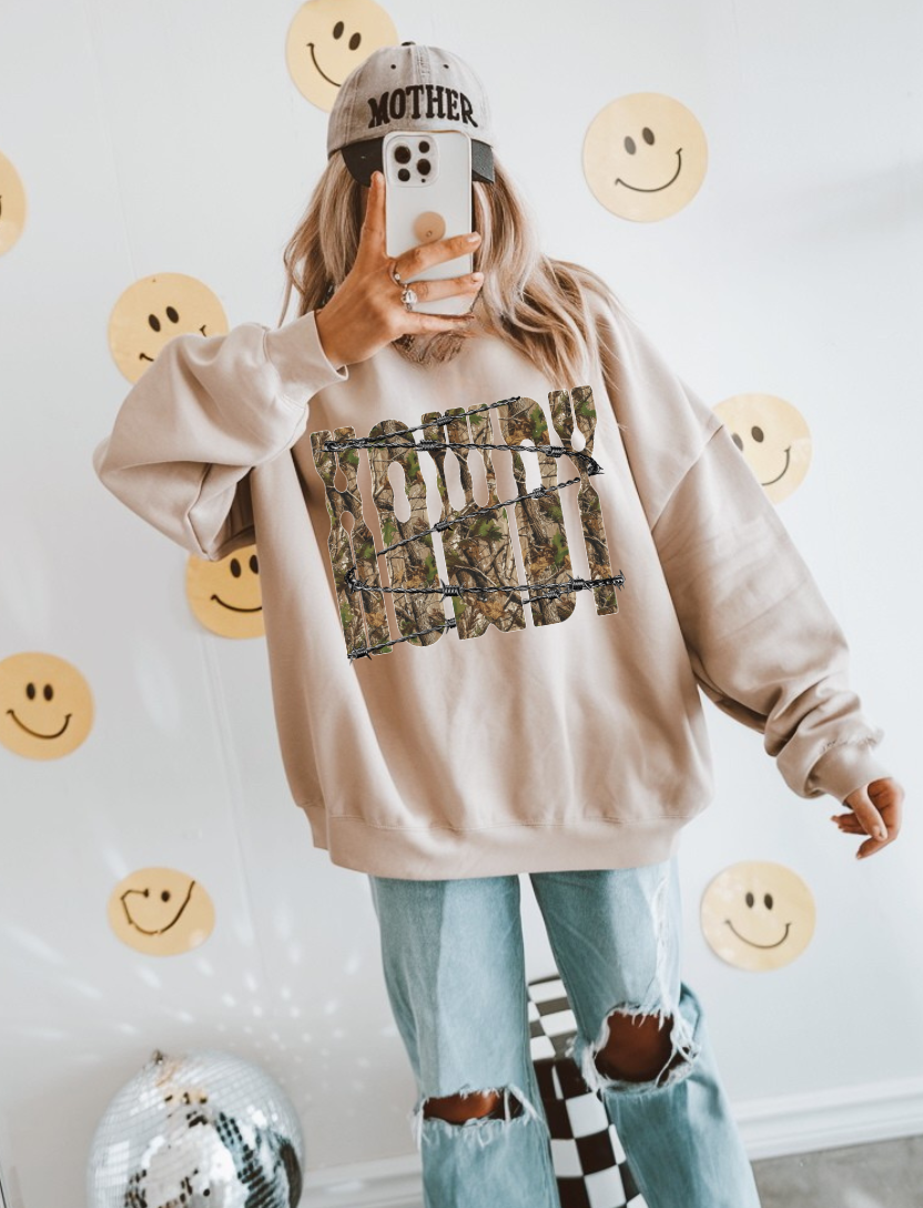 Camo Howdy Crew