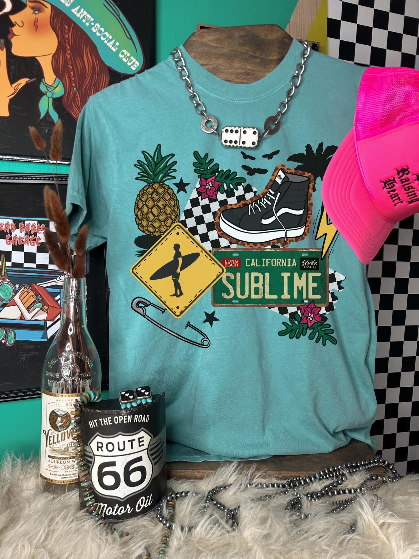 Off the wall sublime collage