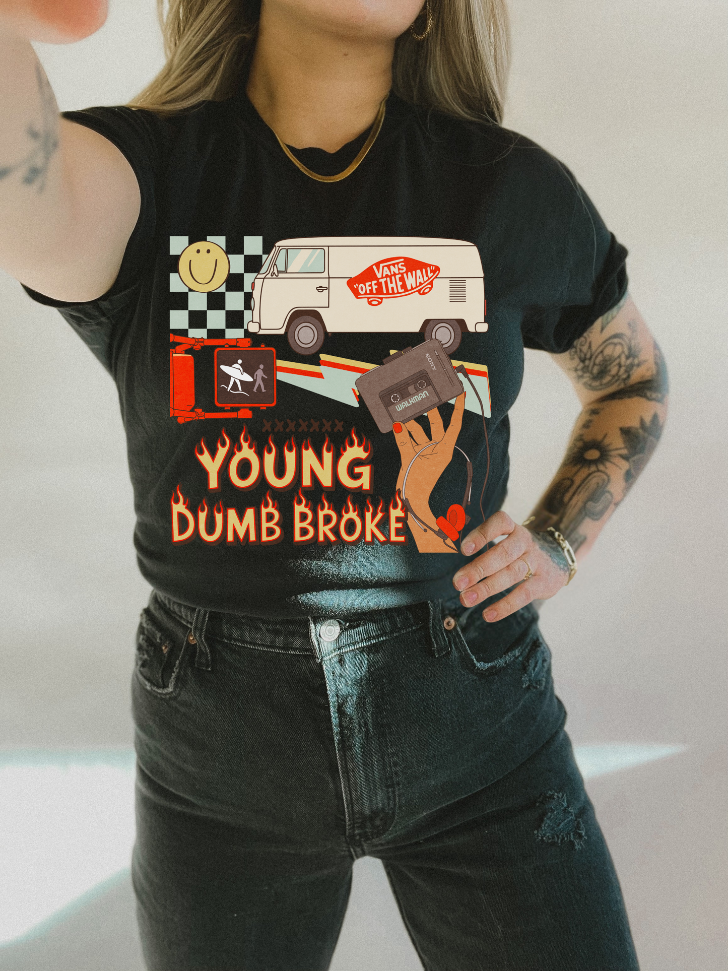 Young Dumb BROKE tee